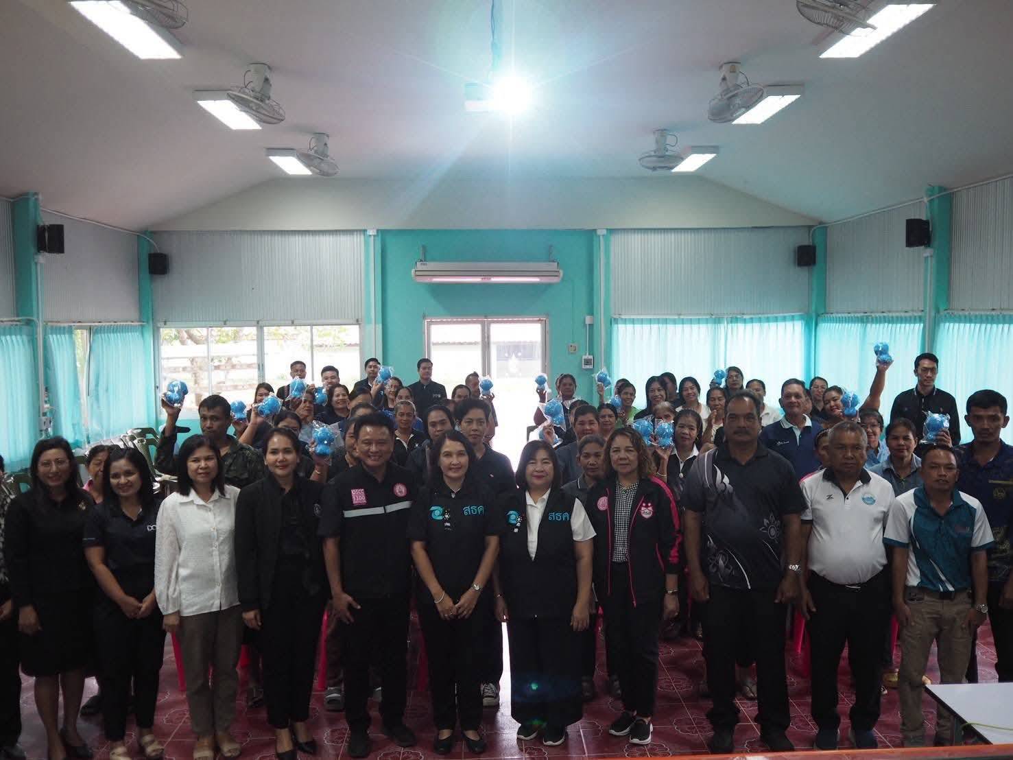 สนับสนุนและพัฒนาความรู้การวางแผนทางการเงิน วินัยการออม และการสร้างอาชีพสู่ความยั่งยืนของชุมชน นิคมสร้างตนเองควนขนุน จังหวัดพัทลุง