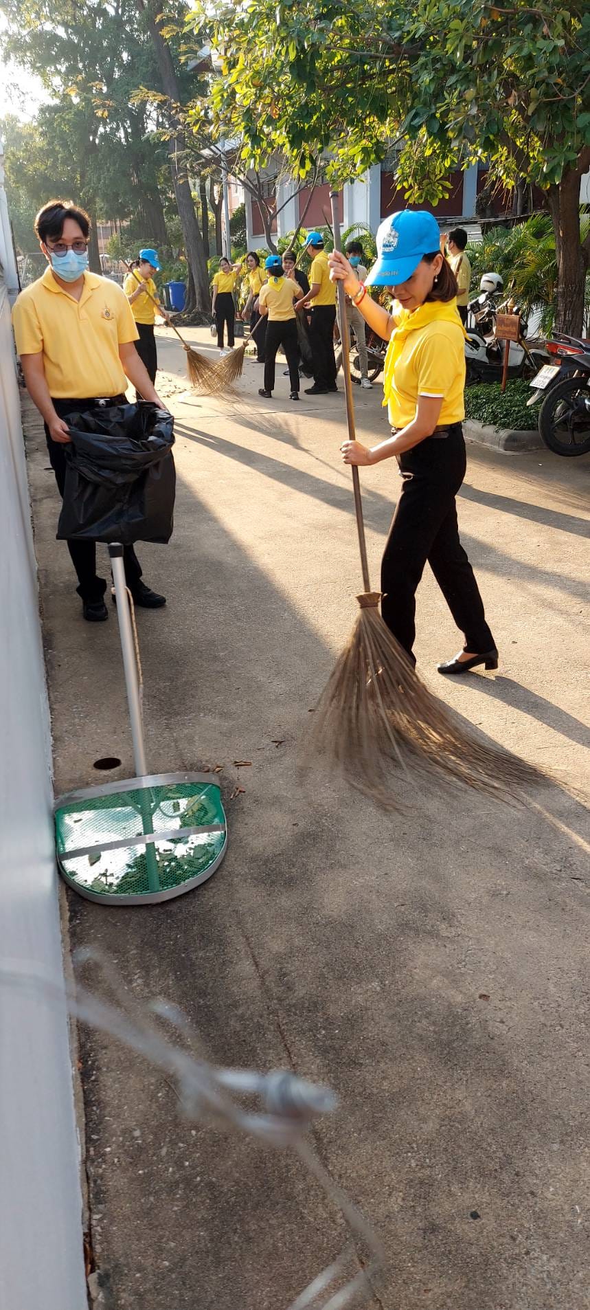 พม. รวมพลังจัดกิจกรรมจิตอาสาเพื่อถวายเป็นพระราชกุศล