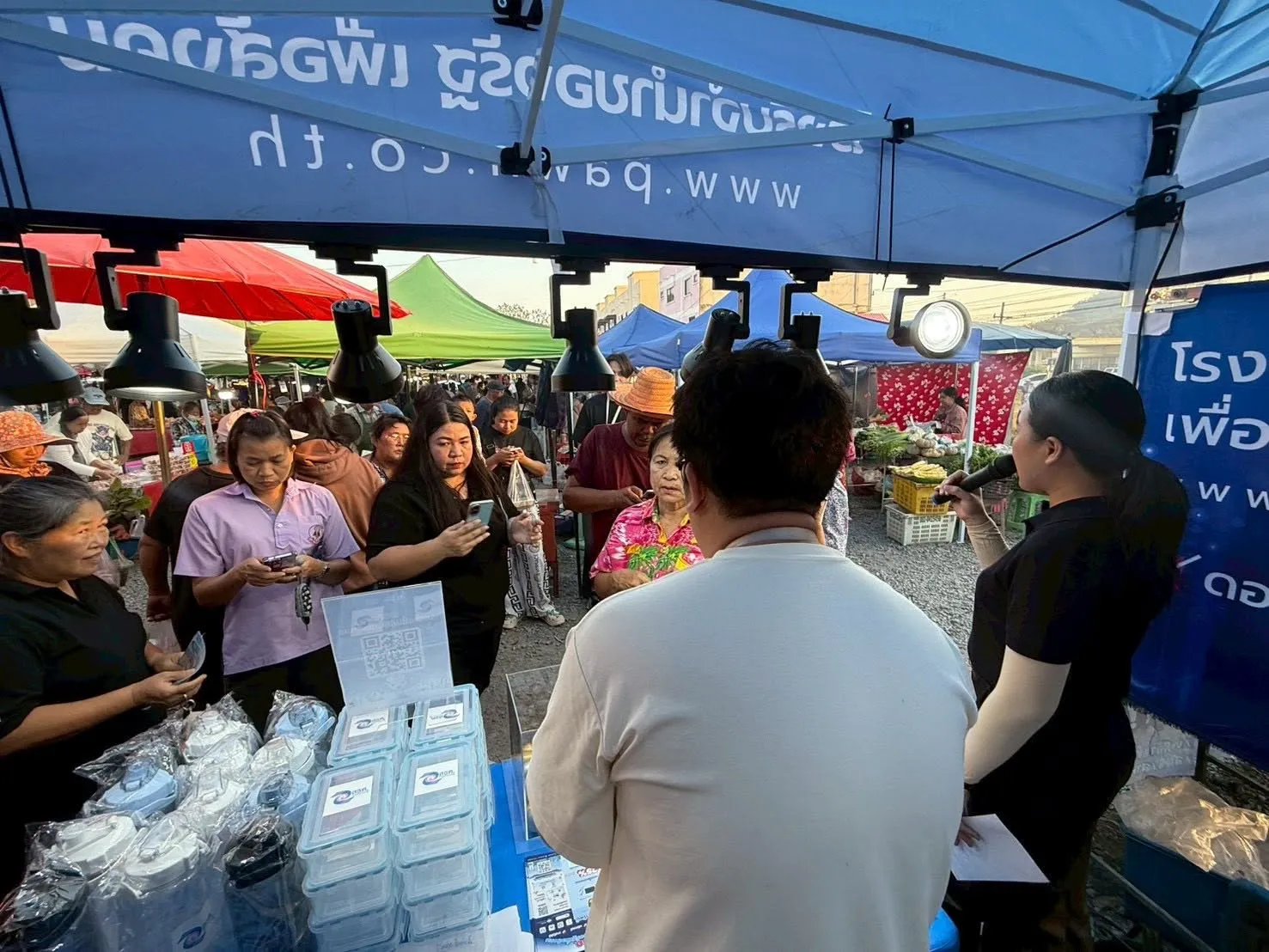 💥 ลงพื้นที่ประชาสัมพันธ์ ณ ตลาดวงเวียนโคกตูมจังหวัดลพบุรี