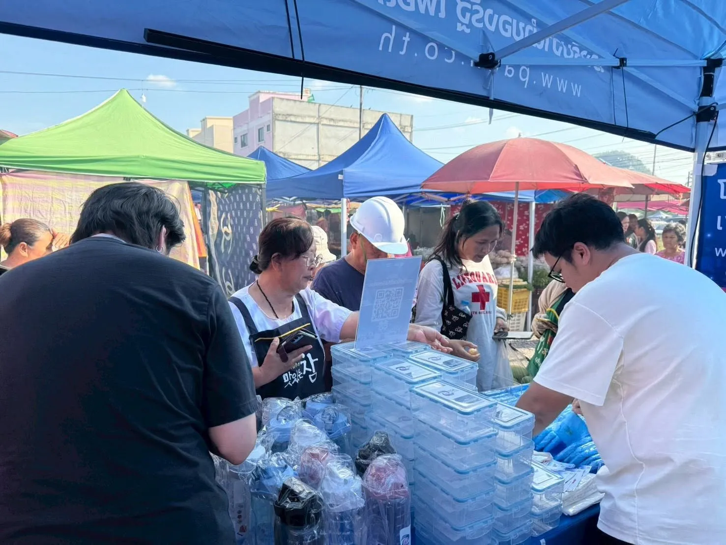 💥 ลงพื้นที่ประชาสัมพันธ์ ณ ตลาดวงเวียนโคกตูมจังหวัดลพบุรี