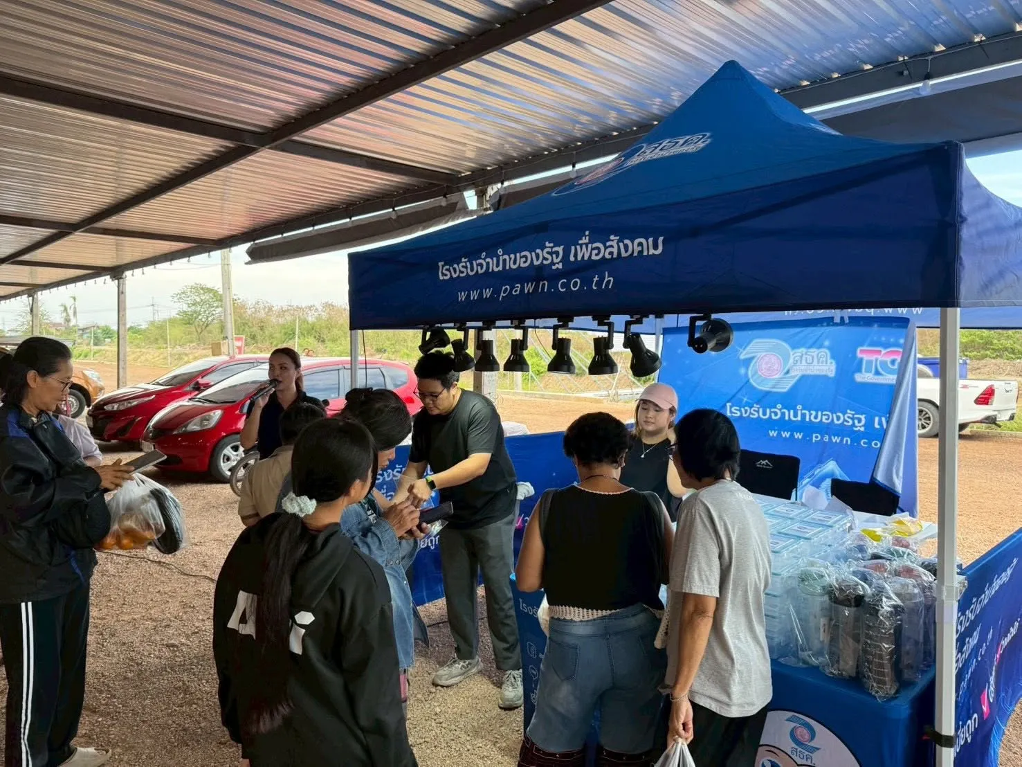 💥 ลงพื้นที่ประชาสัมพันธ์ ณ  ตลาดนัดเสรีคูบัว จังหวัดราชบุรี