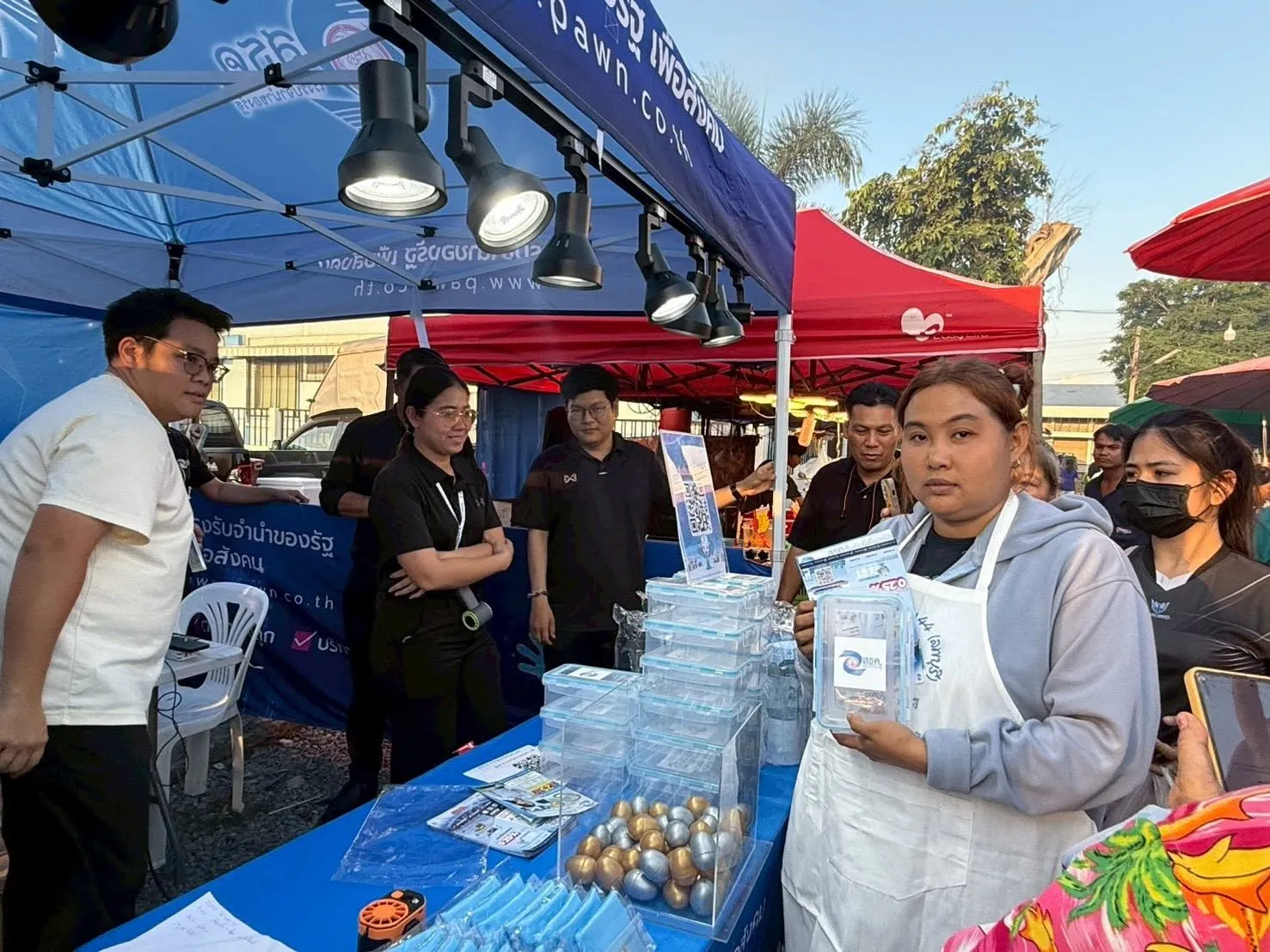💥 ลงพื้นที่ประชาสัมพันธ์ ณ ตลาดวงเวียนโคกตูมจังหวัดลพบุรี