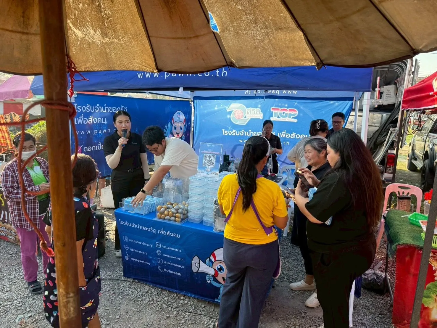 💥 ลงพื้นที่ประชาสัมพันธ์ ณ ตลาดวงเวียนโคกตูมจังหวัดลพบุรี