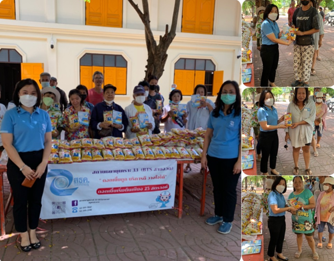 โครงการ สธค. สร้างสัมพันธ์สู่ชุมชน(บวร) ณ ชุมชนวัดพุทธภาวนาราม