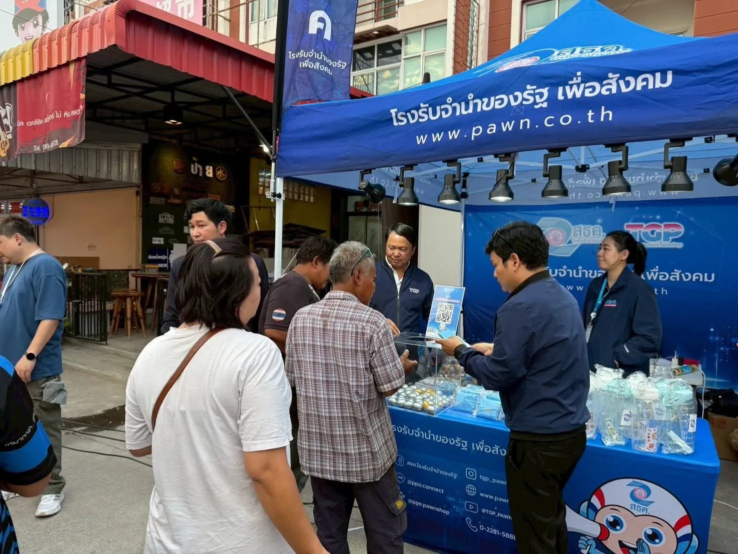 💥 ลงพื้นที่ประชาสัมพันธ์ ณ ตลาดนัดแยก M16 จังหวัดชลบุรี