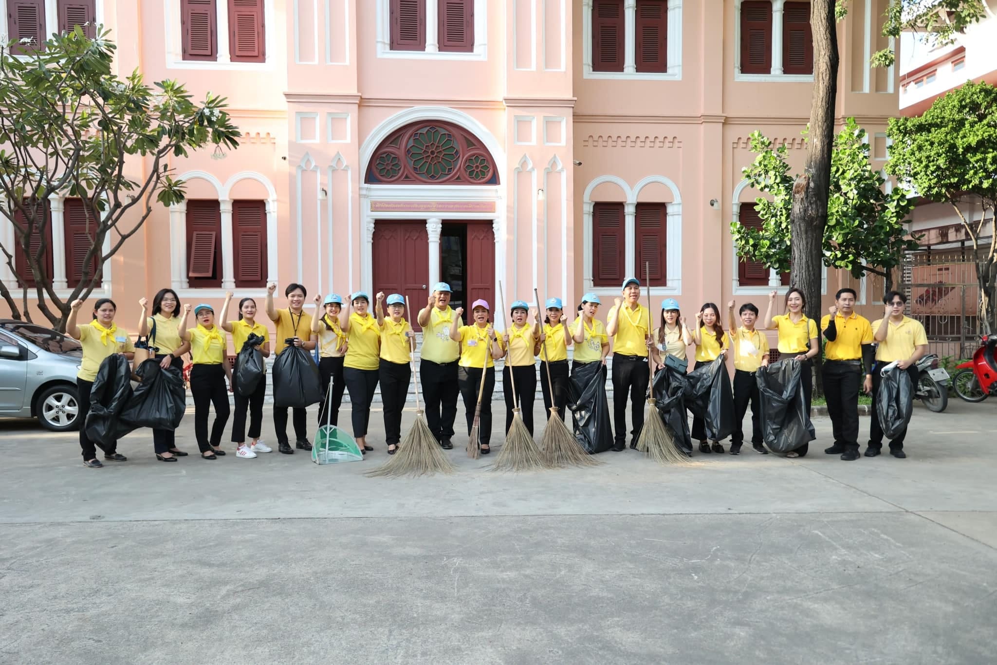 พม. รวมพลังจัดกิจกรรมจิตอาสาเพื่อถวายเป็นพระราชกุศล