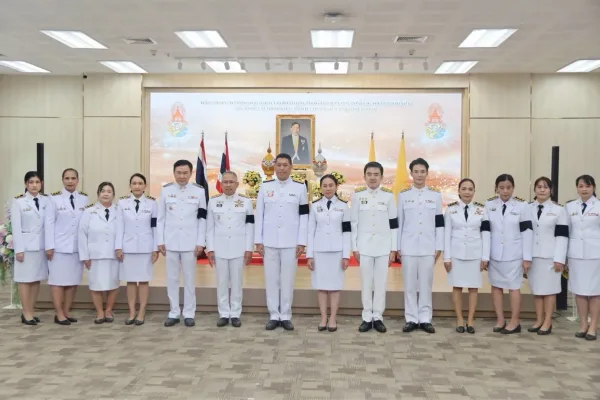 📌ผอ.สธค. พร้อมคณะผู้บริหาร ร่วมพิธีถวายพระพรชัยมงคลและถวายสัตย์ปฏิญาณฯ